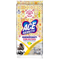 ACE Salviette Знежирюючі дезінфікуючі серветки 40 шт